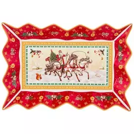 Блюдо Lefard Тройка фигурное 25,5x17x3 см