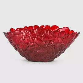 Блюдо Mercury Bolle глубокое 35x20 см бордо