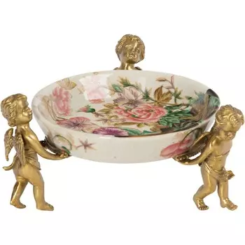 Блюдо на анлегах Glasar 22х22х11 см