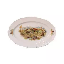 Блюдо Охотничьи сюжеты 26 см