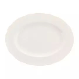 Блюдо овальное 24 см Kutahya Porselen ilay недекорированное