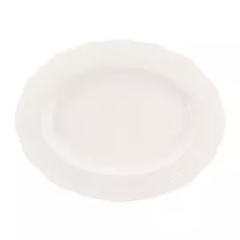 Блюдо овальное 28 см Kutahya Porselen ilay недекорированное