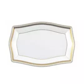 Блюдо овальное Cmielow Lwow 34 см