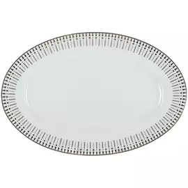 Блюдо овальное Cmielow Yvonne 33 см