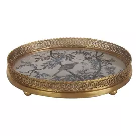 Блюдо овальное Glasar 26x20x5см белый