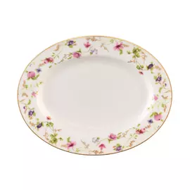 Блюдо овальное Kutahya porselen Kalipso 28 см декор 25133