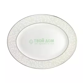 Блюдо овальное LENOX Чистый опал 33 см