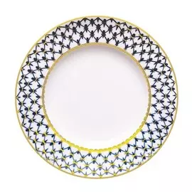 Блюдо овальное Лфз Молодежная кобальтовая сетка 300 мм