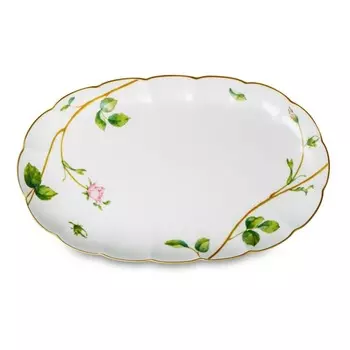 Блюдо овальное Narumi Цветущая Роза 23 см
