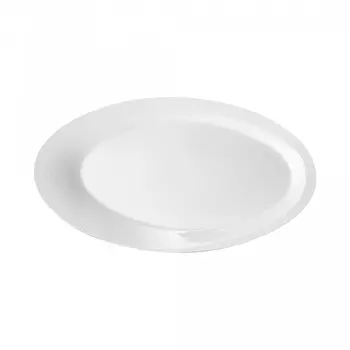 Блюдо овальное Narumi Воздушный белый 38 см