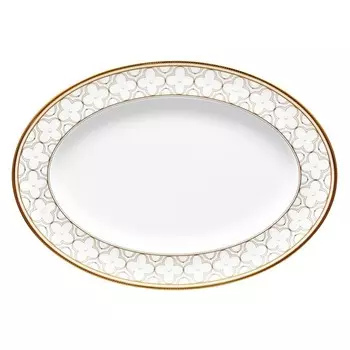 Блюдо овальное Noritake Трефолио 37 см