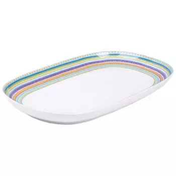Блюдо овальное Thun 1794 Tom радужное настроение 32 см
