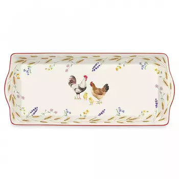 Блюдо прямоугольное Easy life Country Life 35x15 см