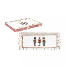 Блюдо прямоугольное Easy Life Щелкунчик 35x14,5 см