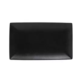 Блюдо прямоугольное Maxwell & Williams Икра 27,5x16 см черное