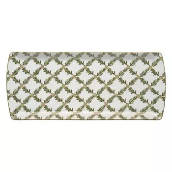 Блюдо прямоугольное Pozzi Milano 1876 Rosita 35х15 см