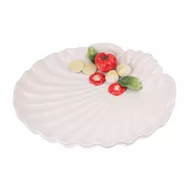 Блюдо рифленое Annaluma Mozzarella 37x37см