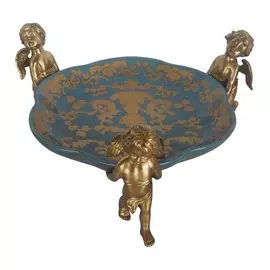 Блюдо с ангелами Glasar 26x26x12см