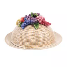 Блюдо с клошем Annaluma Grapes 30см