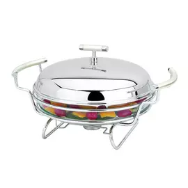 Блюдо с подогревом перле овал Regent