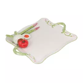Блюдо с ручками Annaluma Спаржа 38х30см