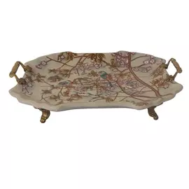 Блюдо с ручками Glasar 38x29x9см