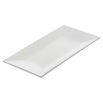 Блюдо сервировочное прямоугольное Gipfel Platinum 26х12 см