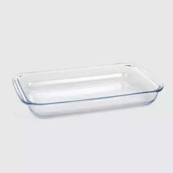 Блюдо стеклянное Ownland 39,3x23,6x5,2 см, 3 л
