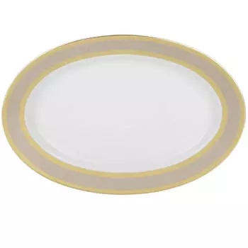 Блюдо Thun 1794 Opal овальное широкий кант 24 см