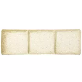 Блюдо Wilmax SandStone 3 секции 27х13 см