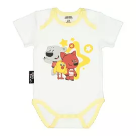 Боди Lucky Child-МИШКИ молочный