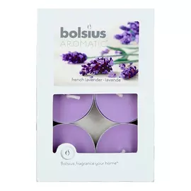 BOLSIUS Свечи чайные 6 шт. Лаванда