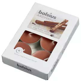 BOLSIUS Свечи чайные 6 шт. Сахар и пряность