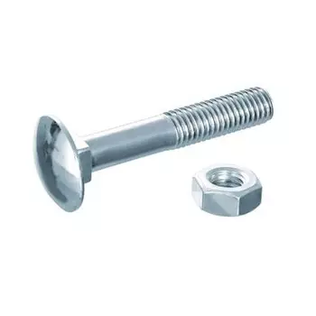 Болт мебельный с гайкой Невский крепеж din603 м8х80 2шт