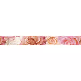 Бордюр Cersanit Wave Roses 5х44 см WA1J451DT