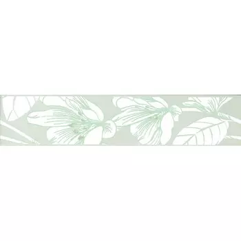 Бордюр Kerama Marazzi Аида Зеленый 5,4х25 см AR33/6195