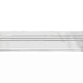 Бордюр Kerama Marazzi Багет Алькала белый 20x5 см BLB038