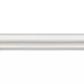 Бордюр Kerama Marazzi Багет Тортона Белый BLD046 15x3 см