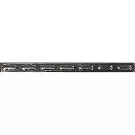 Бордюр Kerama Marazzi Карандаш Стежок Металл 20х1,5 180