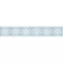 Бордюр Kerama Marazzi Петергоф голубой 7,7x40,2 AD/B326/SG1545