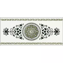 Бордюр PiezaRosa Цезарь Белый 15,2x33 см 282501