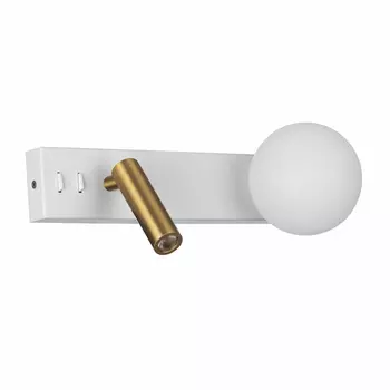 Бра Citilux CL704450 Декарт белый+бронза