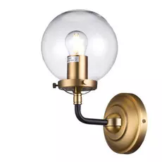 Бра Elvan 00171-1 BK+GL+CLEAR