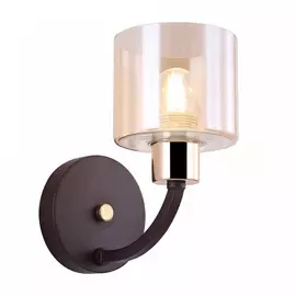 Бра Freya FR5003WL-01B черный/хром 1хE27х60W