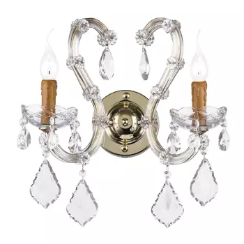 Бра хрустальное Dio D'Arte Galliano E 2.1.2.200 G