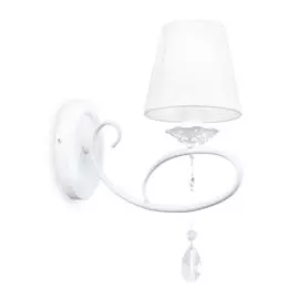 Бра Maytoni ARM001-01-W Жемчужный белый 1хE14х40W