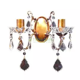 Бра Ruggiu Lam 1063/2 Bronz+Crystal