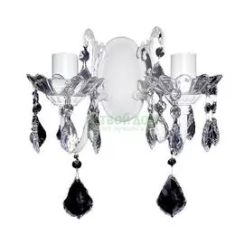 Бра Ruggiu Lam 1063/2 Wh Matt+Crystal