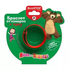 Браслет от комаров Bugstop Маша и Медведь