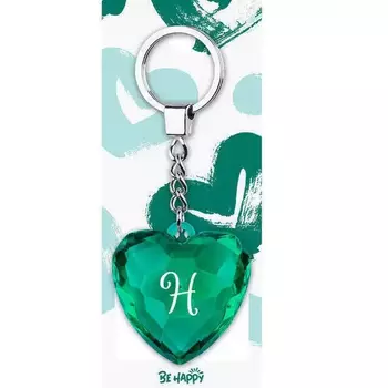 Брелок Be Happy Сердце Акварель Н